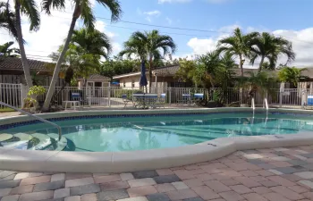 Courtyard Pool At Front Entry
