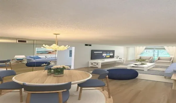 Virtually Staged,  Spacious living area