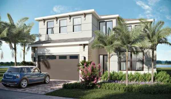 Huntington with Transitional Elevation