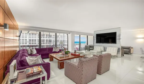 Ocean views from the moment you walk in the door of this exquisitely renovated unit.