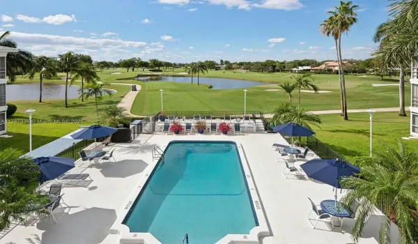 Private Pool overlooks Coral Ridge Golf Course