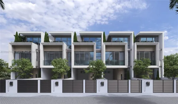 Townhomes on canal