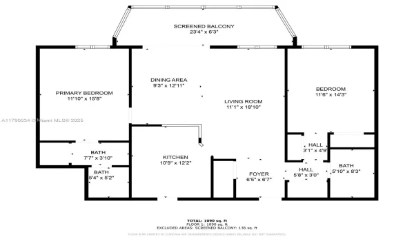 split bedroom layout is ideal for privacy