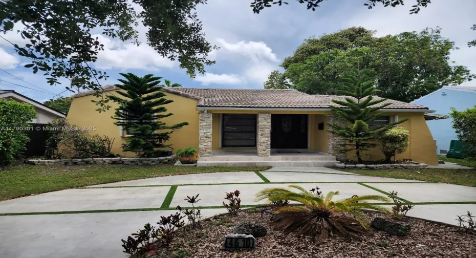 Driveway and Front