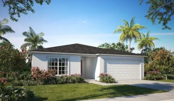 Artist Rendering- Model home - actual features may vary.