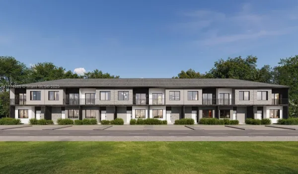 Rendering of front facade