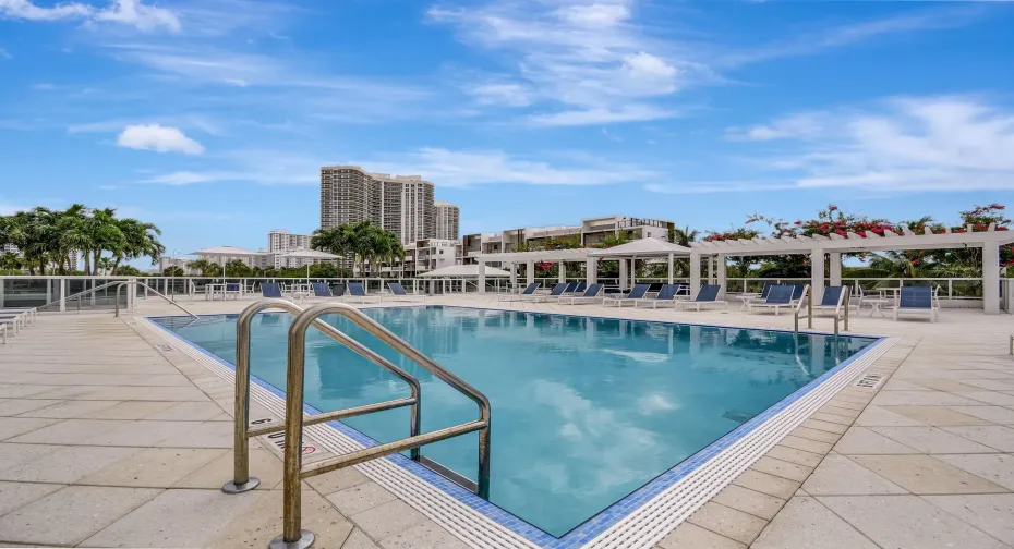 heated pool