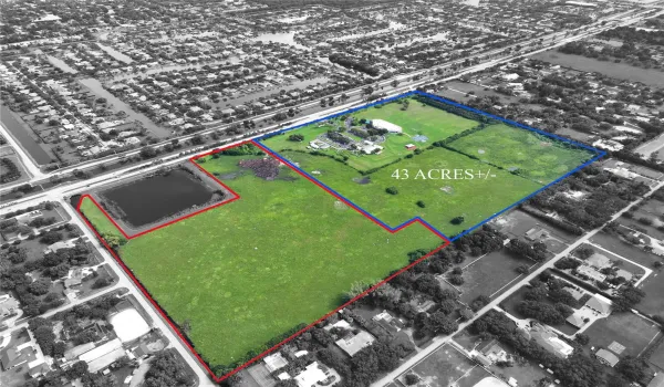 43 ACRES +/-