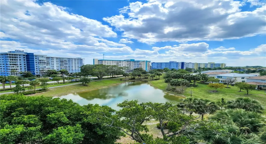from large balcony